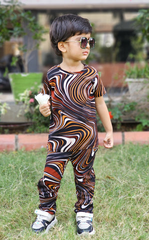 Polycotton Printed Shirt & Shorts for Baby Boys
