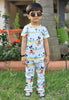 Polycotton Printed Shirt & Shorts for Baby Boys